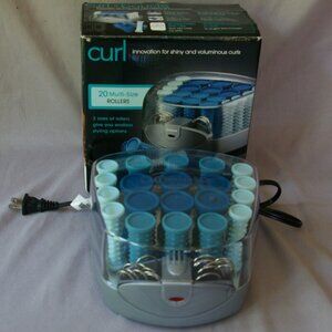 Conair Curl Innovation In Box Hair Rollers Pageant Hot Curlers Model HS34RC
